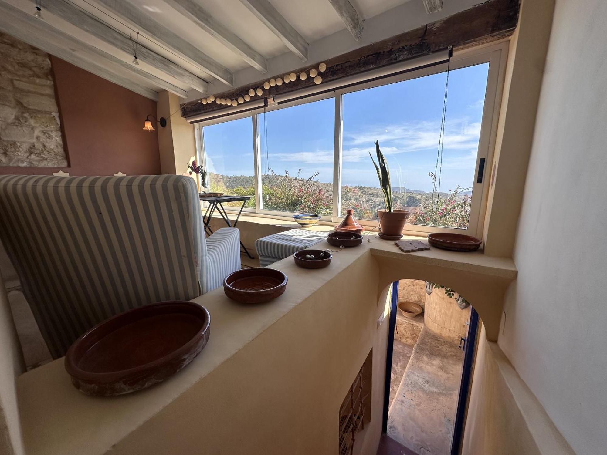 Casa Con Vistas Al Mar Y Patio De Buganvillas Aigues エクステリア 写真