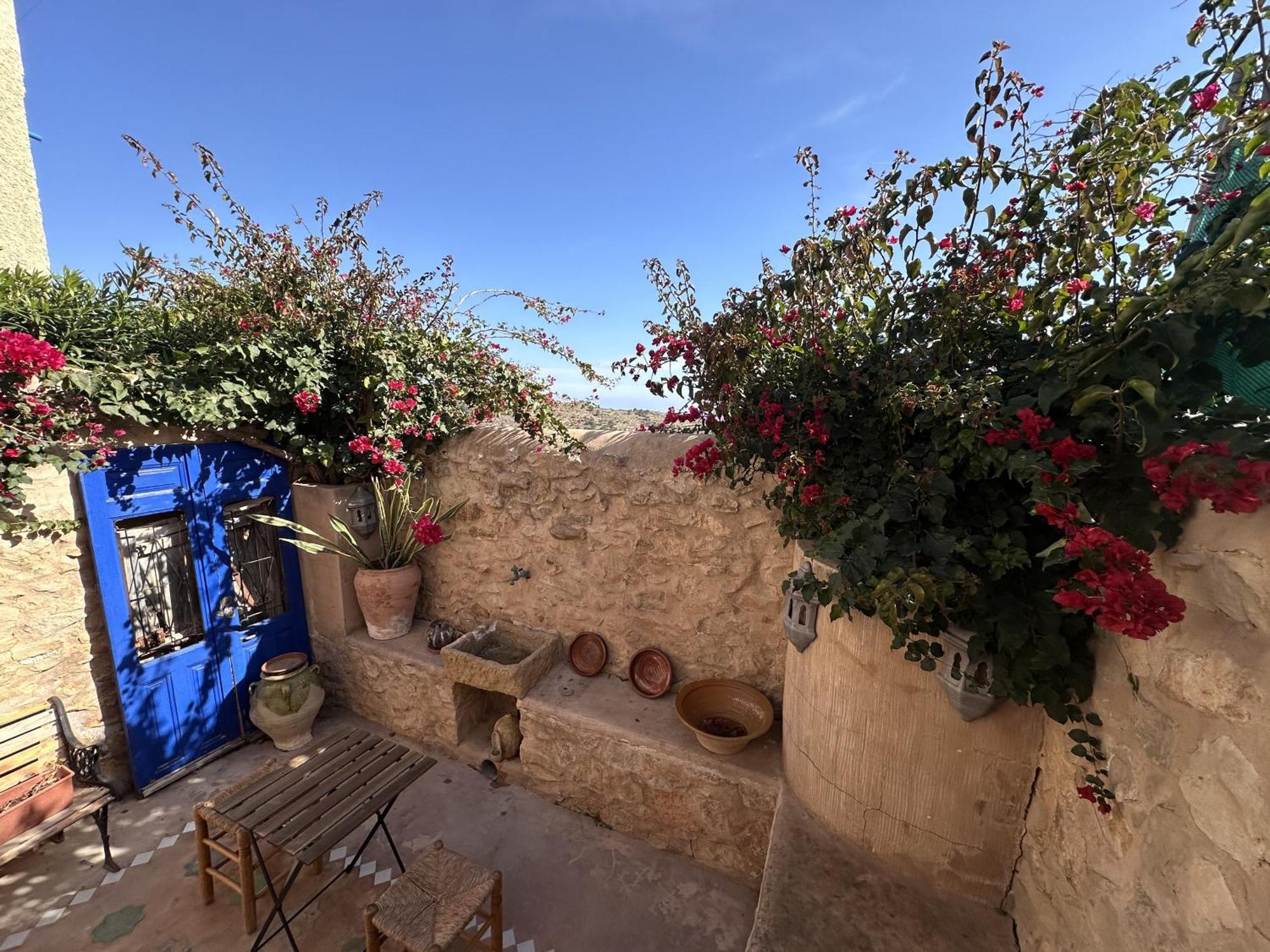 Casa Con Vistas Al Mar Y Patio De Buganvillas Aigues エクステリア 写真