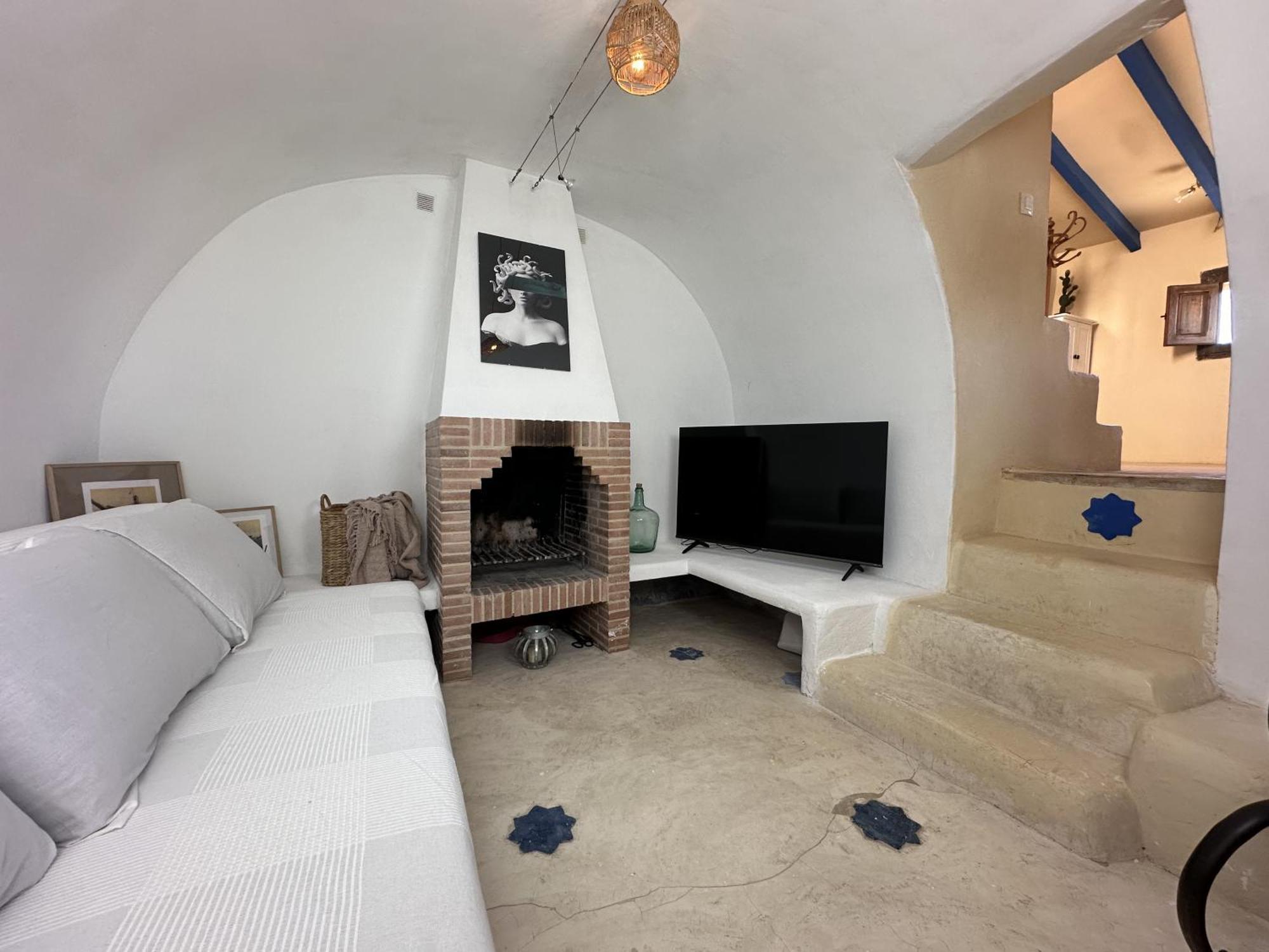 Casa Con Vistas Al Mar Y Patio De Buganvillas Aigues エクステリア 写真