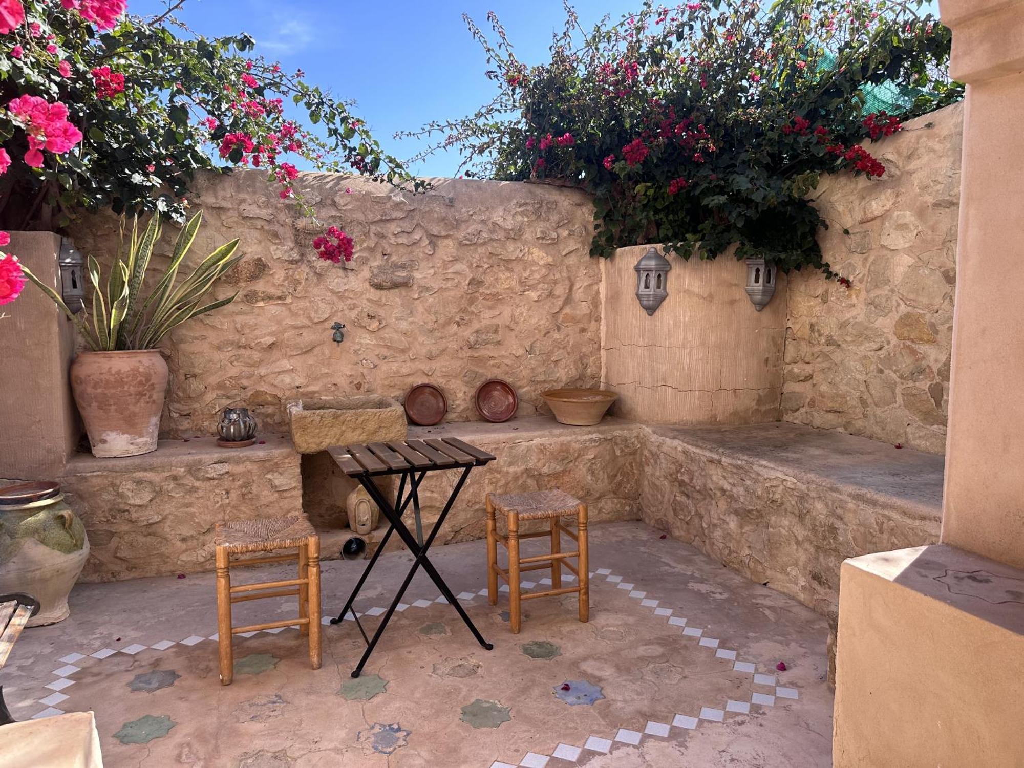 Casa Con Vistas Al Mar Y Patio De Buganvillas Aigues エクステリア 写真
