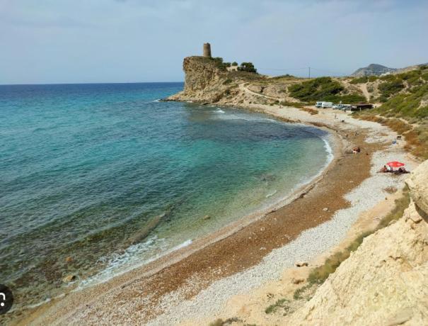 Casa Con Vistas Al Mar Y Patio De Buganvillas Aigues エクステリア 写真