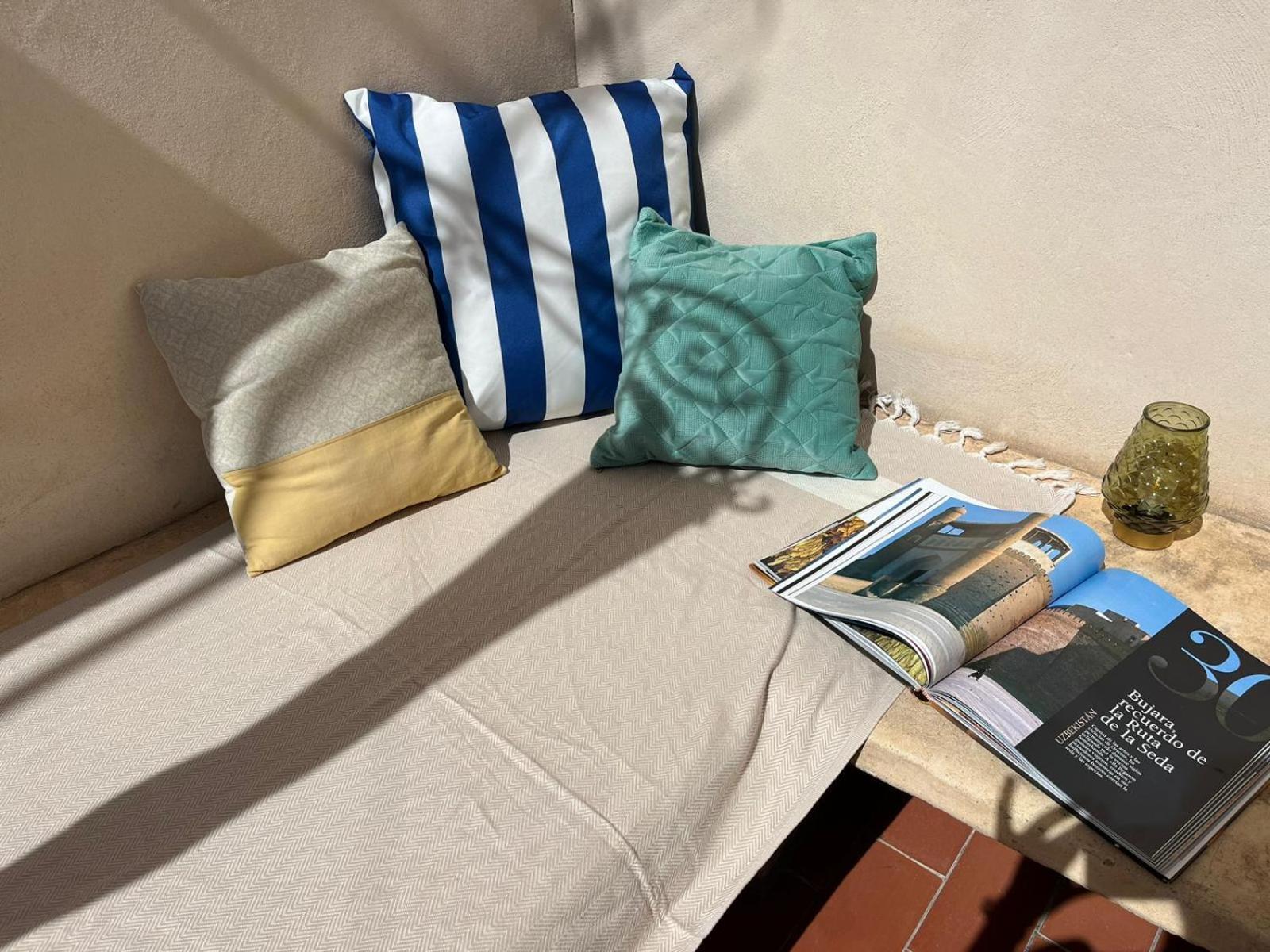 Casa Con Vistas Al Mar Y Patio De Buganvillas Aigues エクステリア 写真